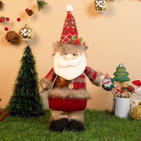 Cute Christmas Plush Santa Doll