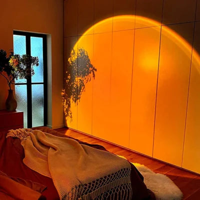 SunGlow Aura Light – 16-Color Mood Projector