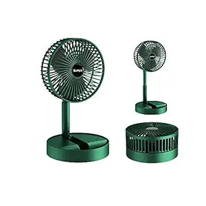 Foldable Rechargeable Desk Fan | Portable USB Cooling Fan for Home, Office & Travel
