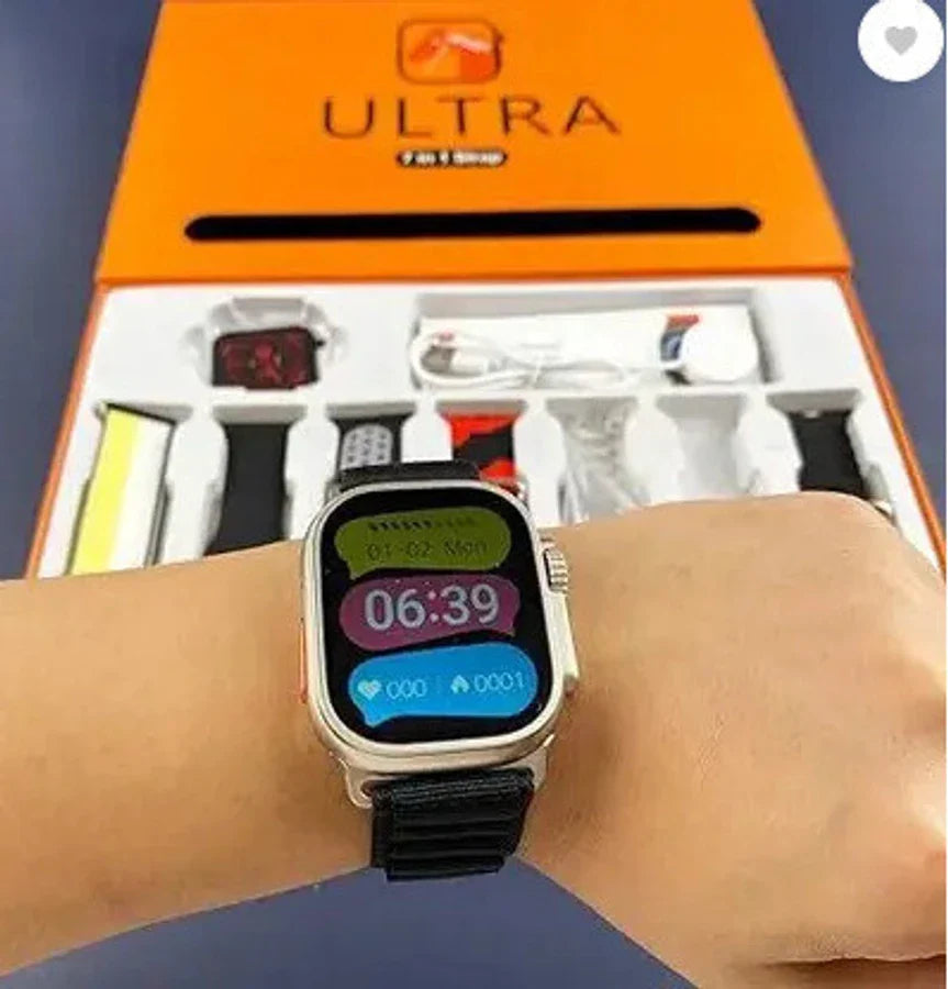 Ultra 10-in-1 Smart Watch ,Stylish