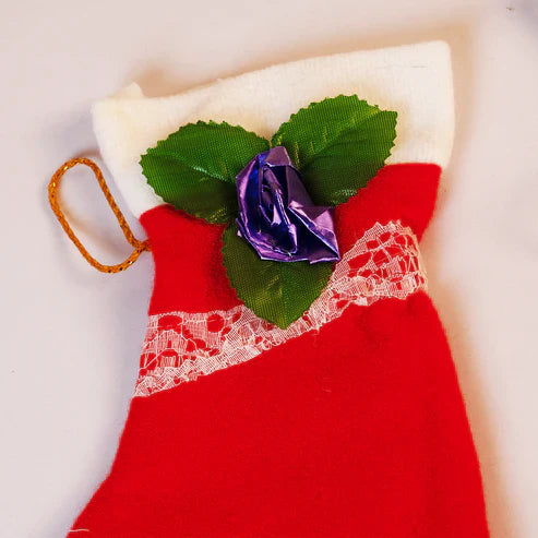 Set-4 Christmas Stocking Gift Bags