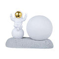 Universe Planet Astronaut Night Light Spaceman Sculpture Bedside Table Lamp Moon Spaceman Lamps for Home Bedroom Decor Kids Gift