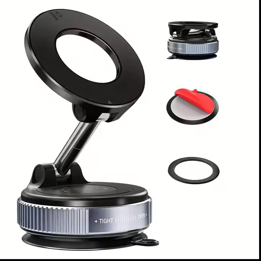 Magnetic Phone Stand | Adjustable Foldable Mobile Holder | Desktop Phone Stand