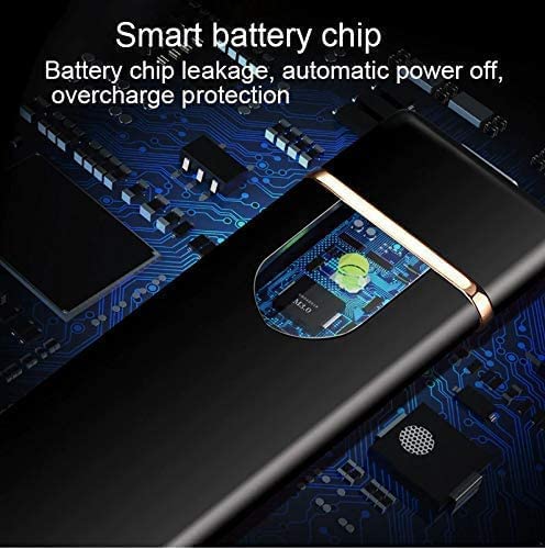 USB Touch Lighter – Windproof, Flameless & Rechargeable