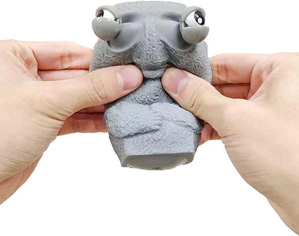 Featuring a Simulation Design, are Ideal Stress Relief and Anxiety Sensory  Eye Popping Rock Man Toy for Anxiety Stress Relief Lovers.