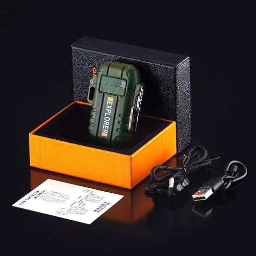 Pocket-Size Elegant Army Lighter – Rugged Looks, Sleek Feel