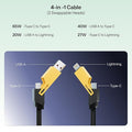 ✨ 4-in-1 Fast Charging Cable