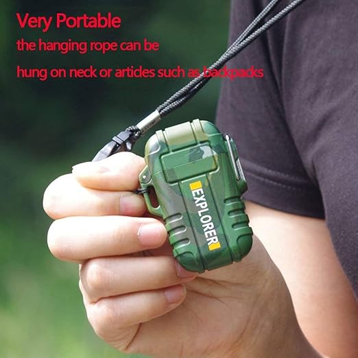Pocket-Size Elegant Army Lighter – Rugged Looks, Sleek Feel