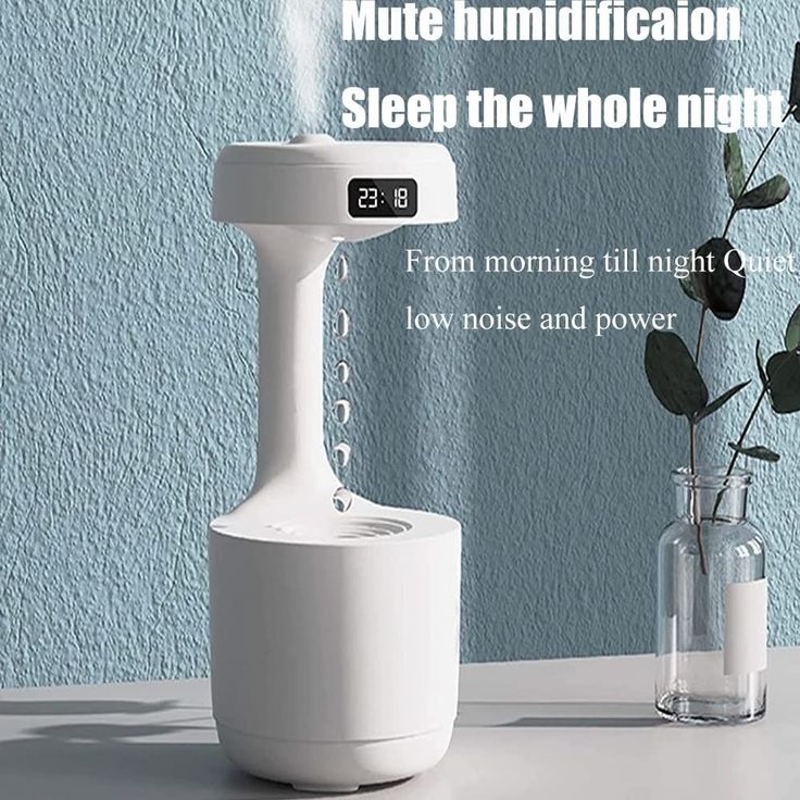 Anti-Gravity Water Droplet Humidifier with Aroma Diffuser – Relaxation Meets Innovation