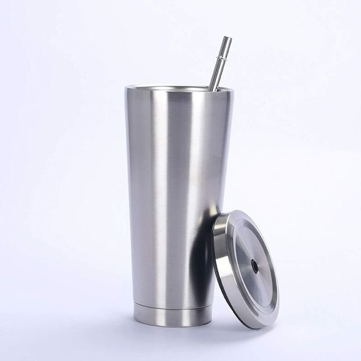 Stainless Steel Straw Tumbler