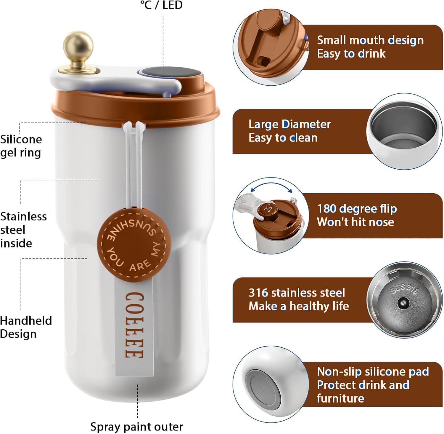 CozyCup Insulated Tumbler
