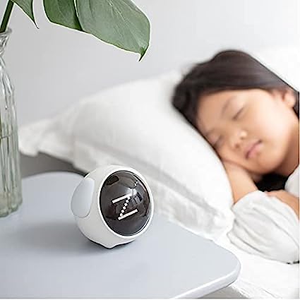 Emoji Alarm Clock Night Light Lamp Dual Alarm Setting, Adjustable Brightness Digital Clock