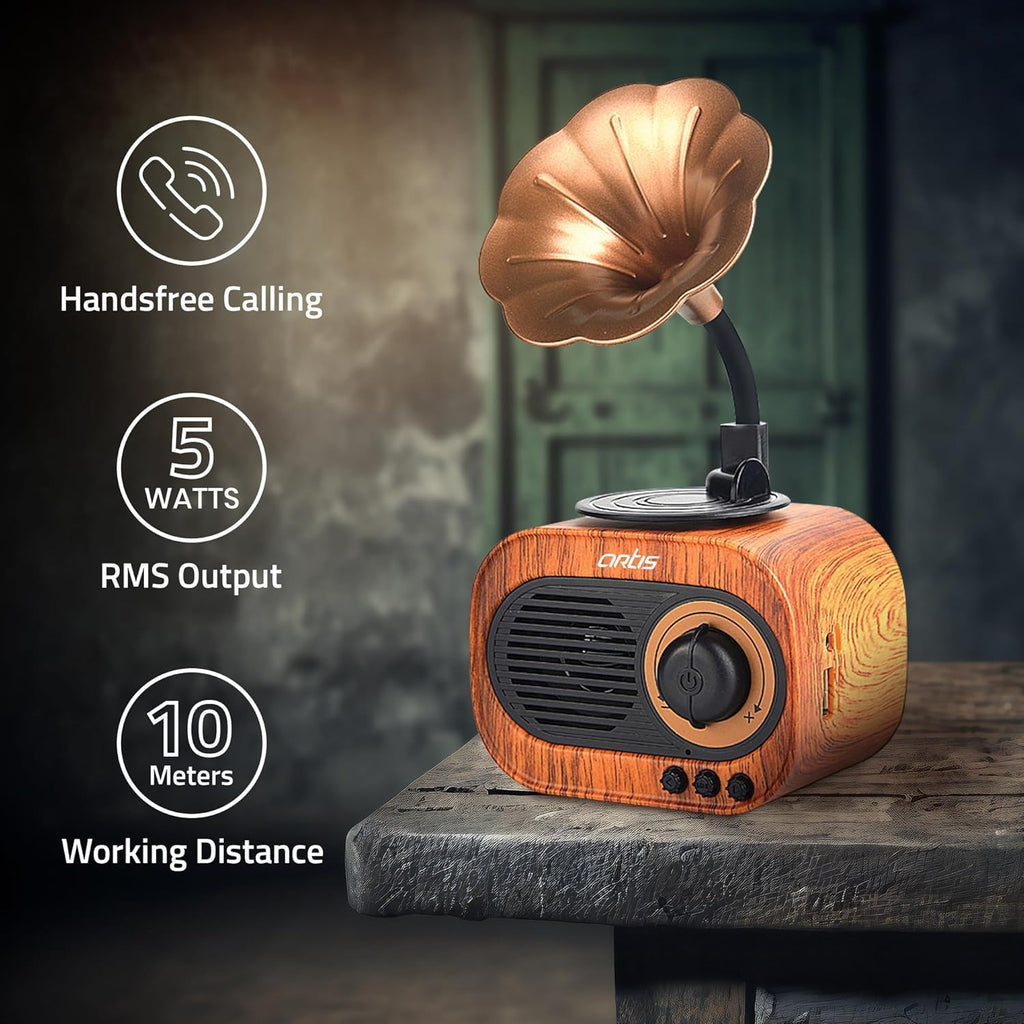 Classic Retro Wireless BT Speaker