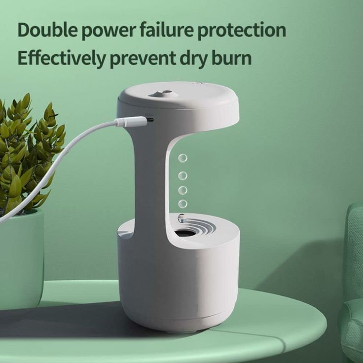 Anti-Gravity Water Droplet Humidifier with Aroma Diffuser – Relaxation Meets Innovation