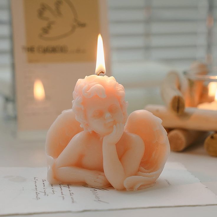 Little Angel Scented Candle ( PACK OF 4 )