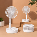 Foldable Rechargeable Desk Fan with USB