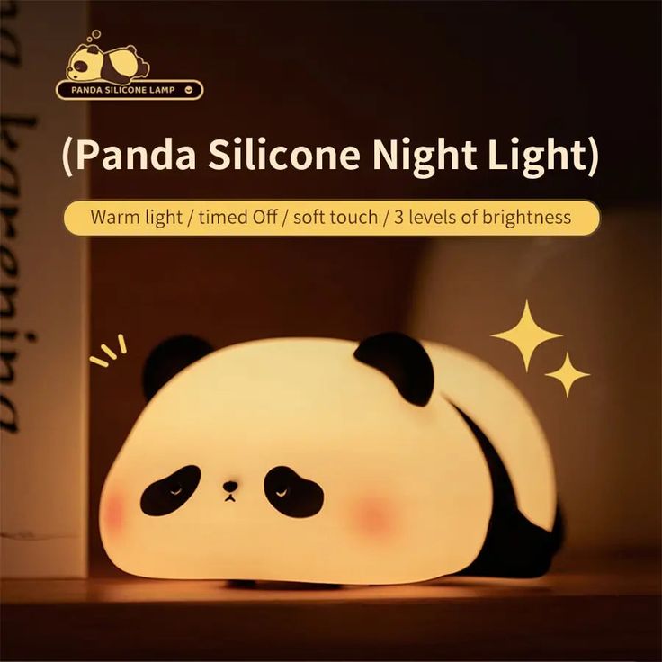 Sleeping Panda 🐼 Kawaii Night Light