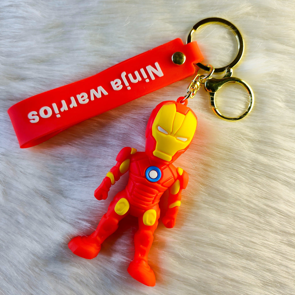 Cartoon Character Superhero avangers keychain (pack of 1 )