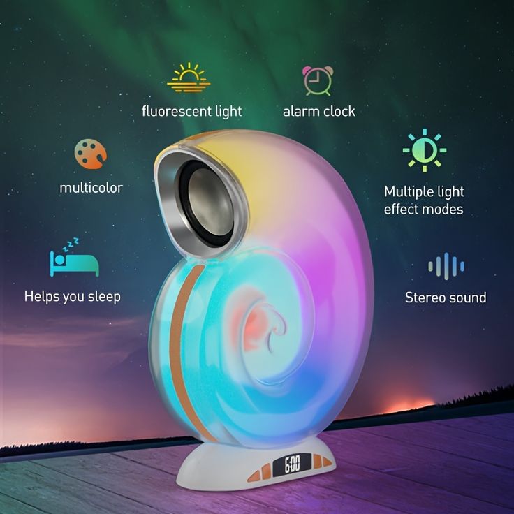 Conch Music RGB Light Lamp image 1