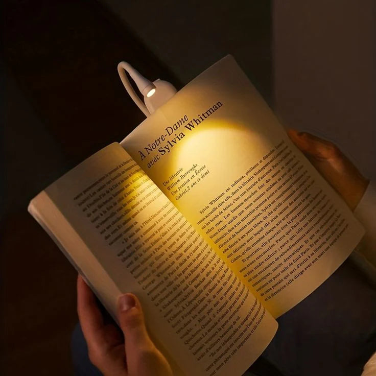 Clip-On LED Reading Light with 3 Modes