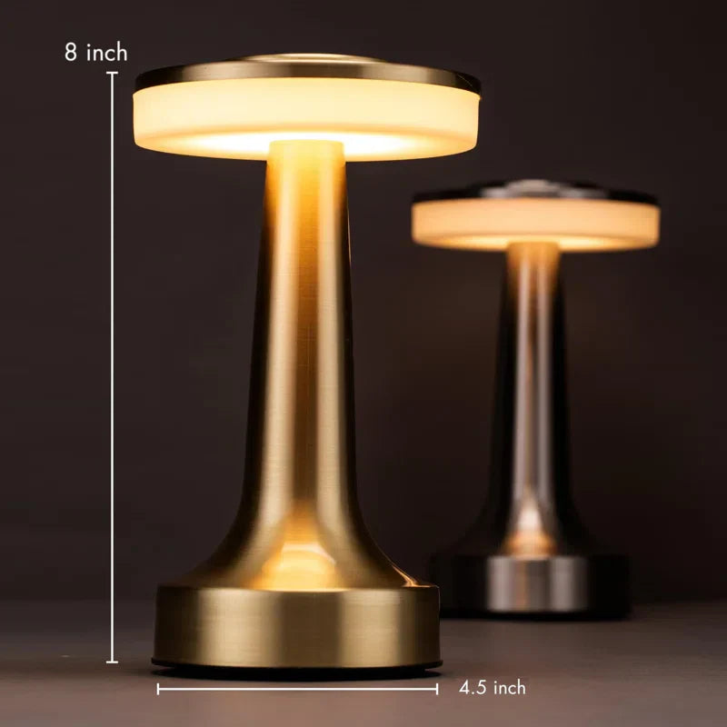 Chic Rounded Design Table Lamp