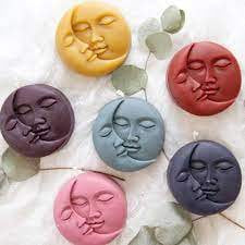 Sun & Moon Shape Candle ( PACK OF 4 )