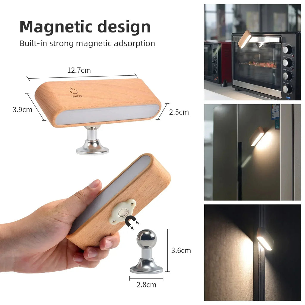 Rotating Magnetic Night Lamp