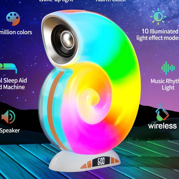 Conch Music RGB Light Lamp image 1