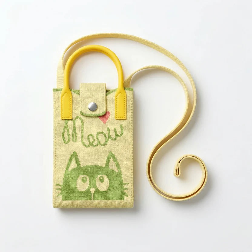 Cute Cartoon Mini Sling Bag – Random Design Collection (1 Pcs)