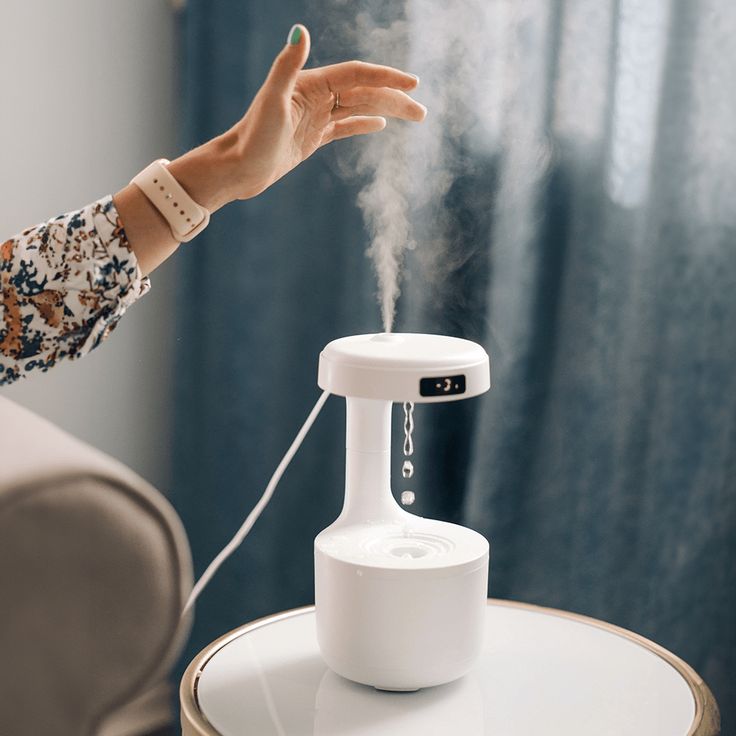 Anti-Gravity Water Droplet Humidifier with Aroma Diffuser – Relaxation Meets Innovation