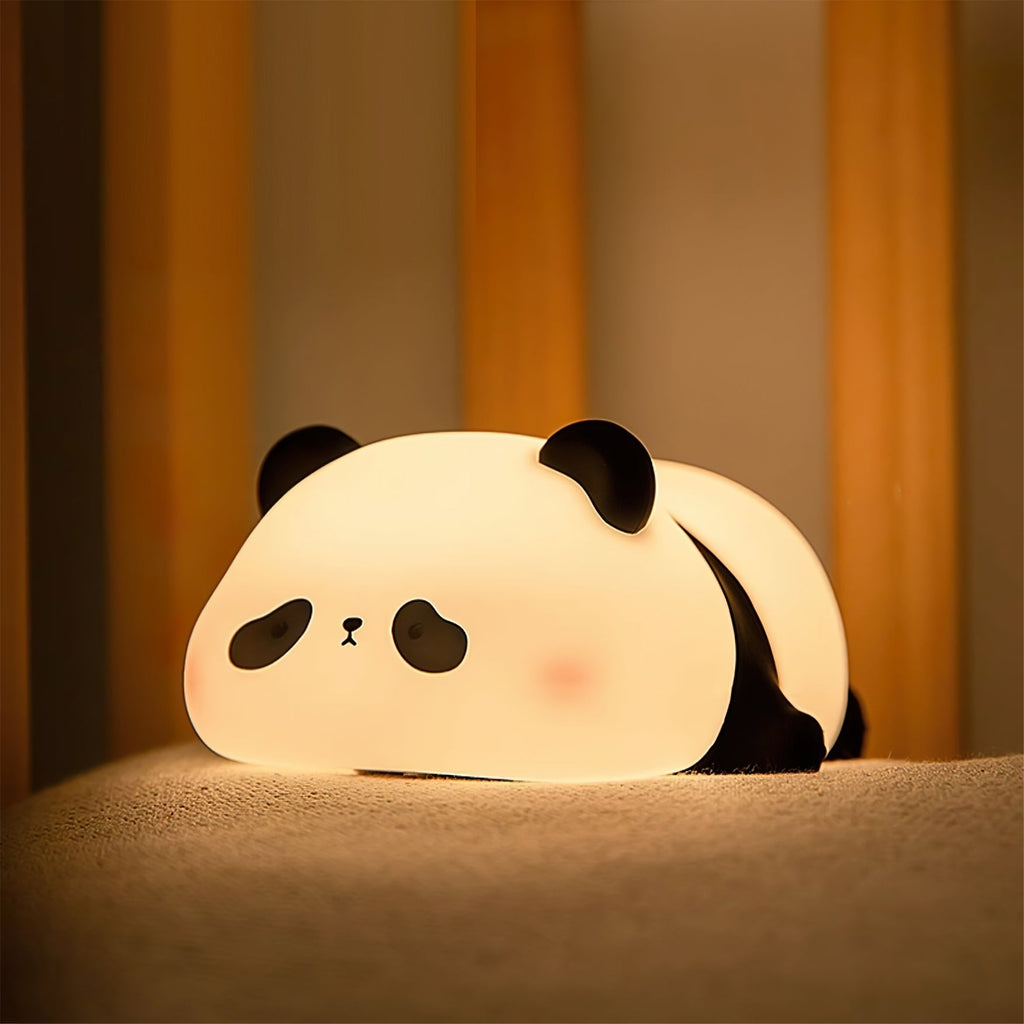 Kawaii Panda Led Silicone Night Light Lamp