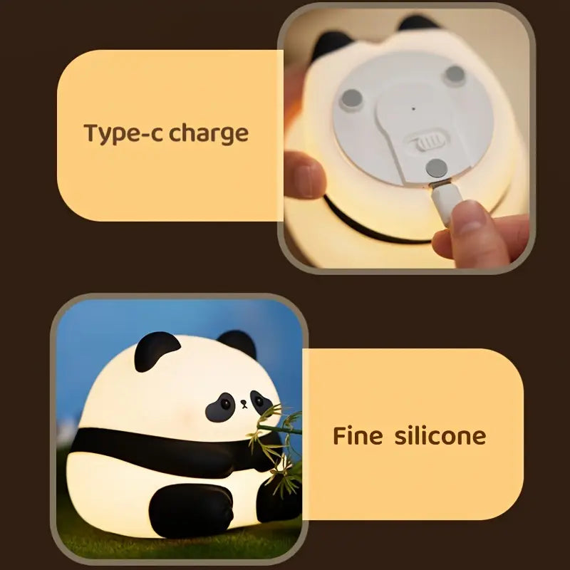 Squishy Panda Lamp