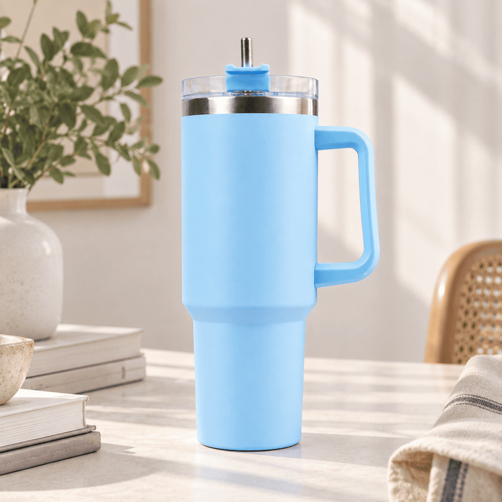 H20 FlowState 40oz Stainless Steel Vacuum Insulated Tumbler ( SKY BLUE )