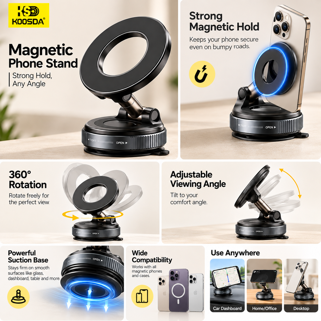 Rechargeable Selfie Light | Clip-On LED Fill Light for Phone & Camera | Adjustable Brightness
