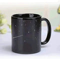 Ceramic Black Universe Colour Changing Mug, For Home
